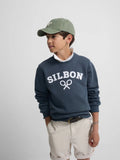 SUDADERA KIDS RAQUETA MEDIO AZUL MARINO