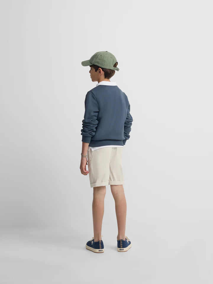 SUDADERA KIDS RAQUETA MEDIO AZUL MARINO