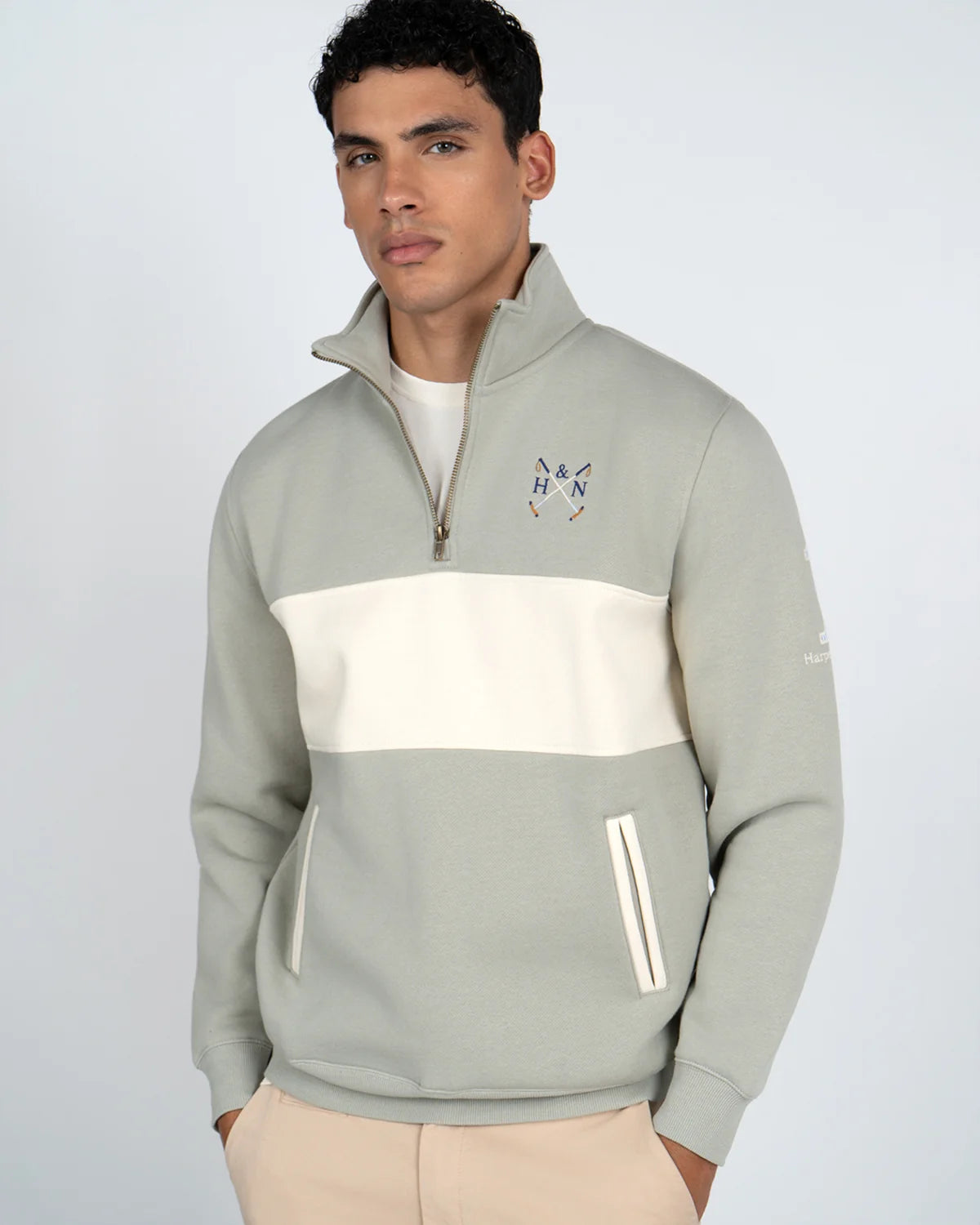 SUDADERA HALF ZIPPER CHUKKER
