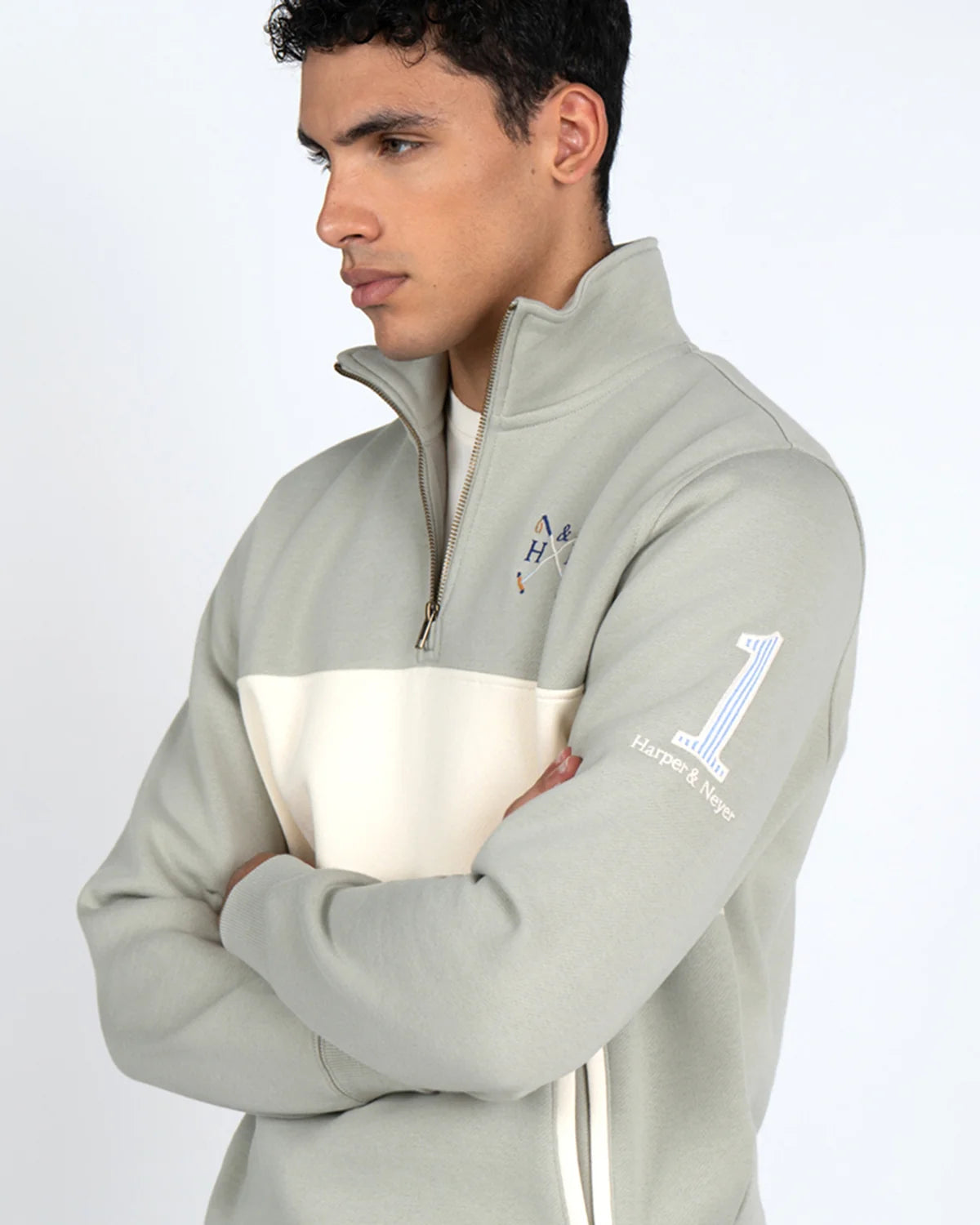 SUDADERA HALF ZIPPER CHUKKER