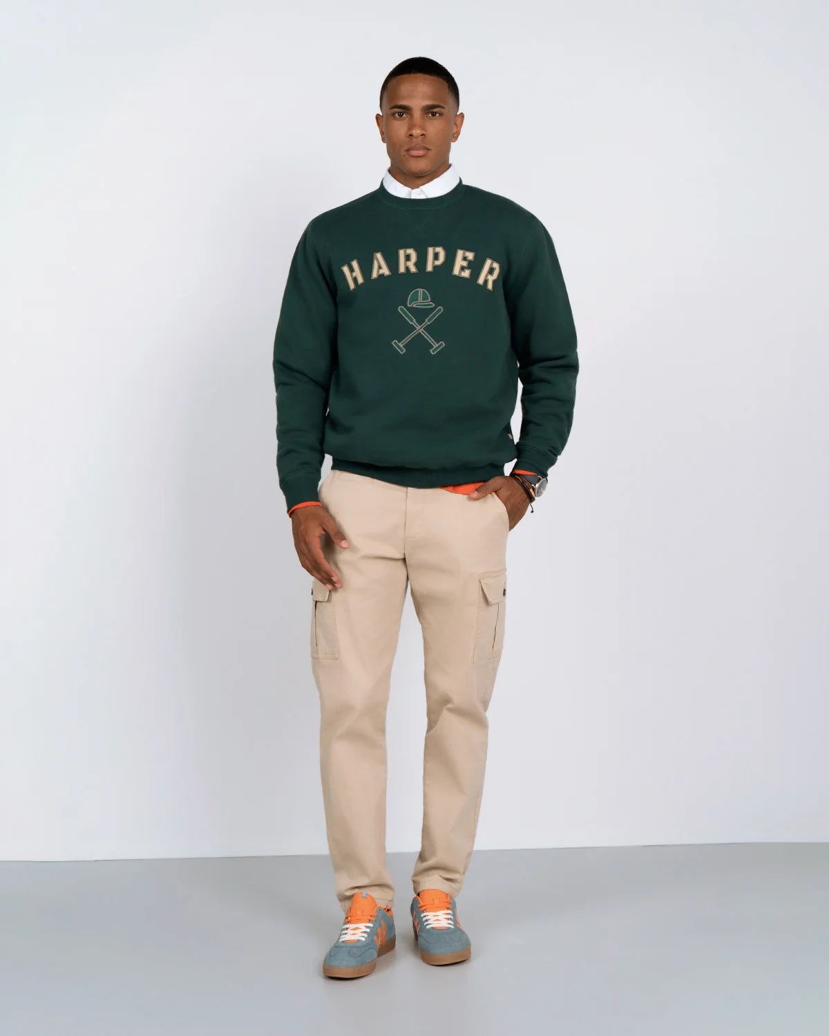 SUDADERA CREW-NECK RETRO