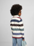 POLO RAYAS COLORES CREMA SILBON