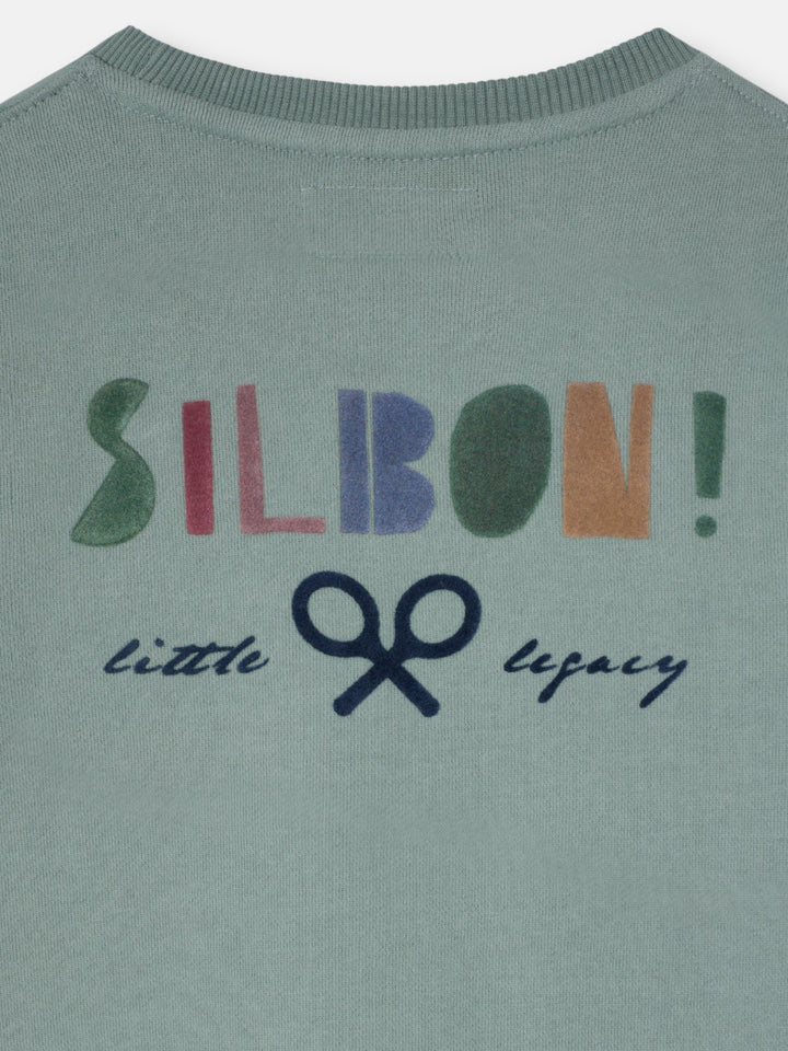SUDADERA LITTLE VERDE SILBON