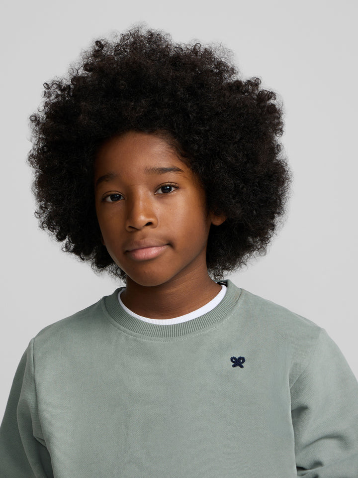 SUDADERA LITTLE VERDE SILBON