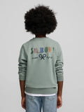 SUDADERA LITTLE VERDE SILBON