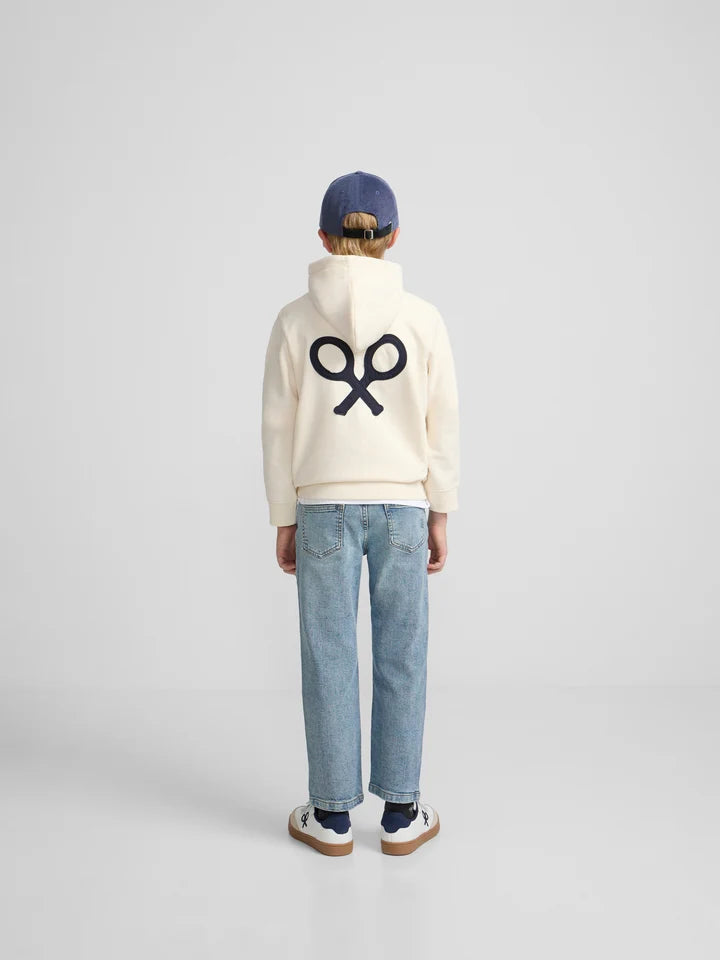 SUDADERA CAPUCHA PARCHE CONTRASTE SILBON