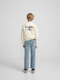 SUDADERA LITTLE LEGACY CREMA SILBON