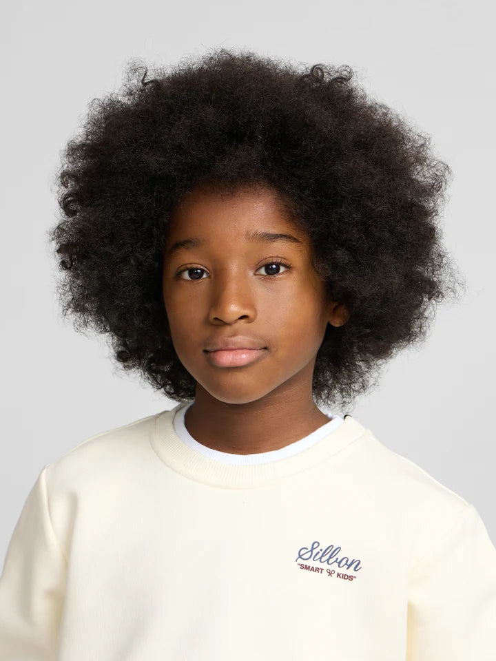 SUDADERA SCHOOL CLUB CREMA SILBON
