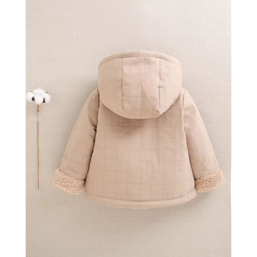 ABRIGO REVERSIBLE BEBÉ BEIG