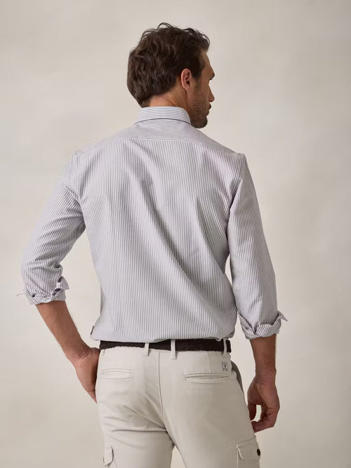 CAMISA OXFORD RAYAS MOKA