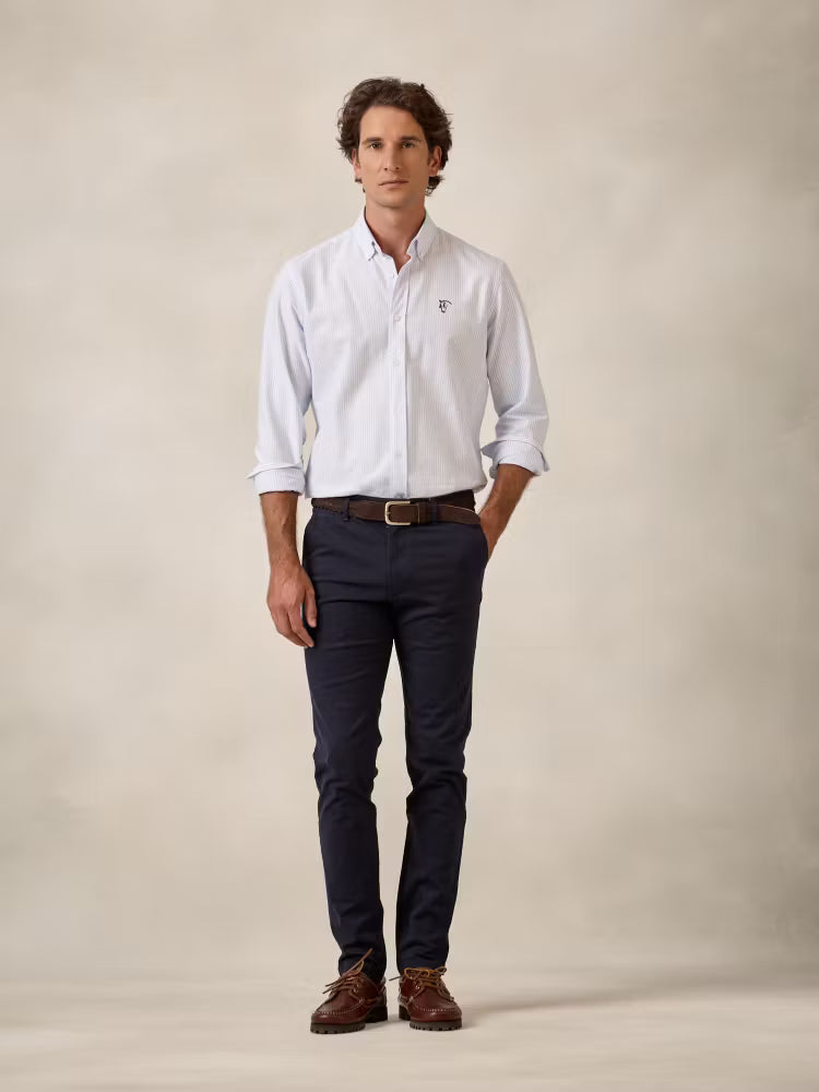 CHINOS SEMIPITILLO MARINO LA GARROCHA
