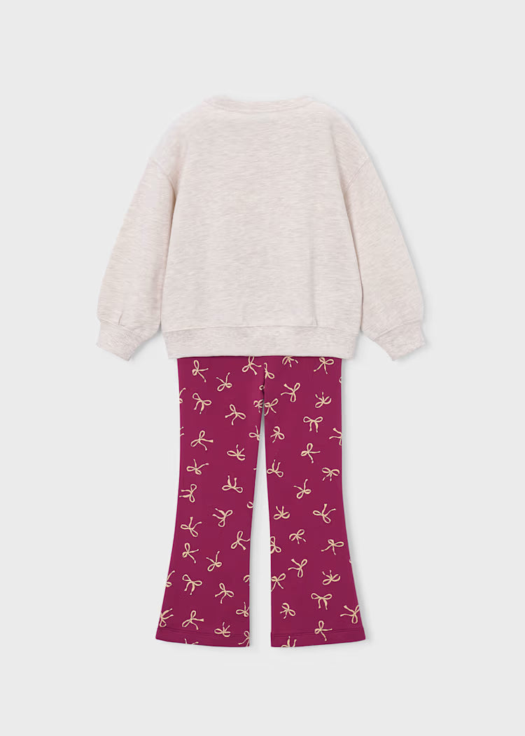 CONJUNTO LEGGINS Y SUDADERA NIÑA