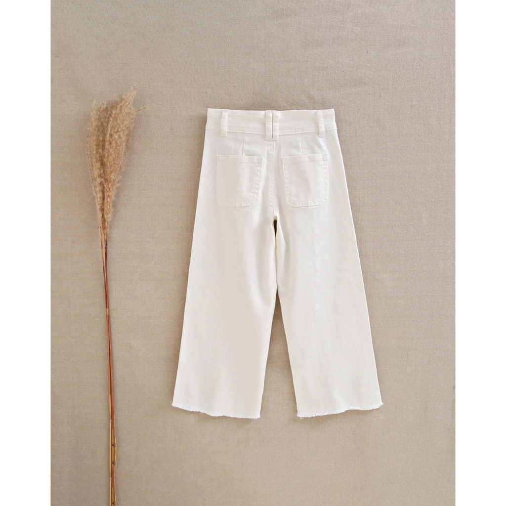 PANTALÓN CULOTTE TEEN BLANCO