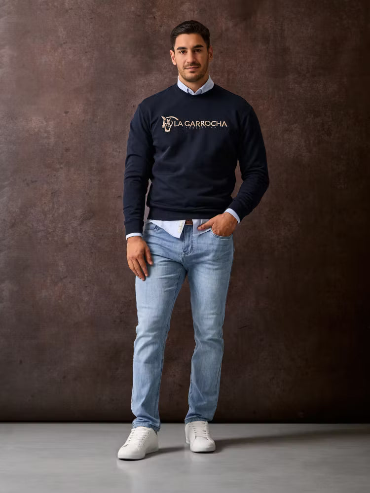 SUDADERA EQUESTRIAN MARINO