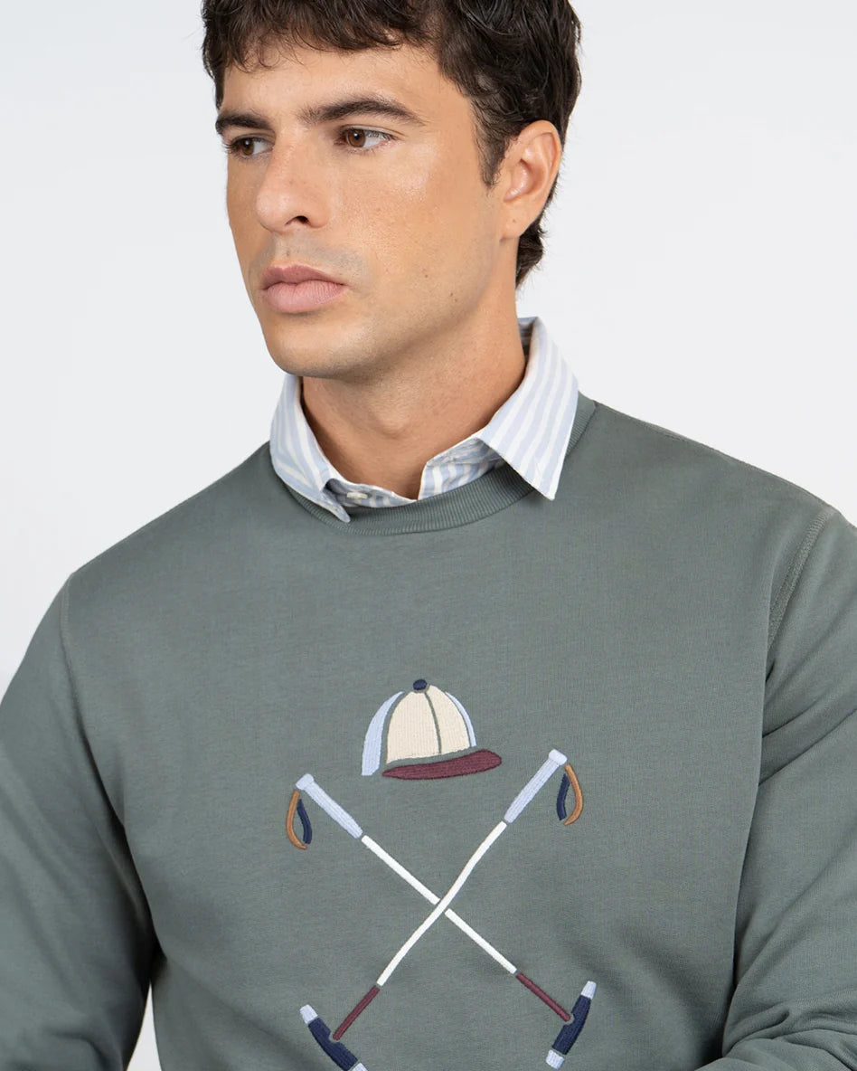 SUDADERA CREW-NECK HERITAGE