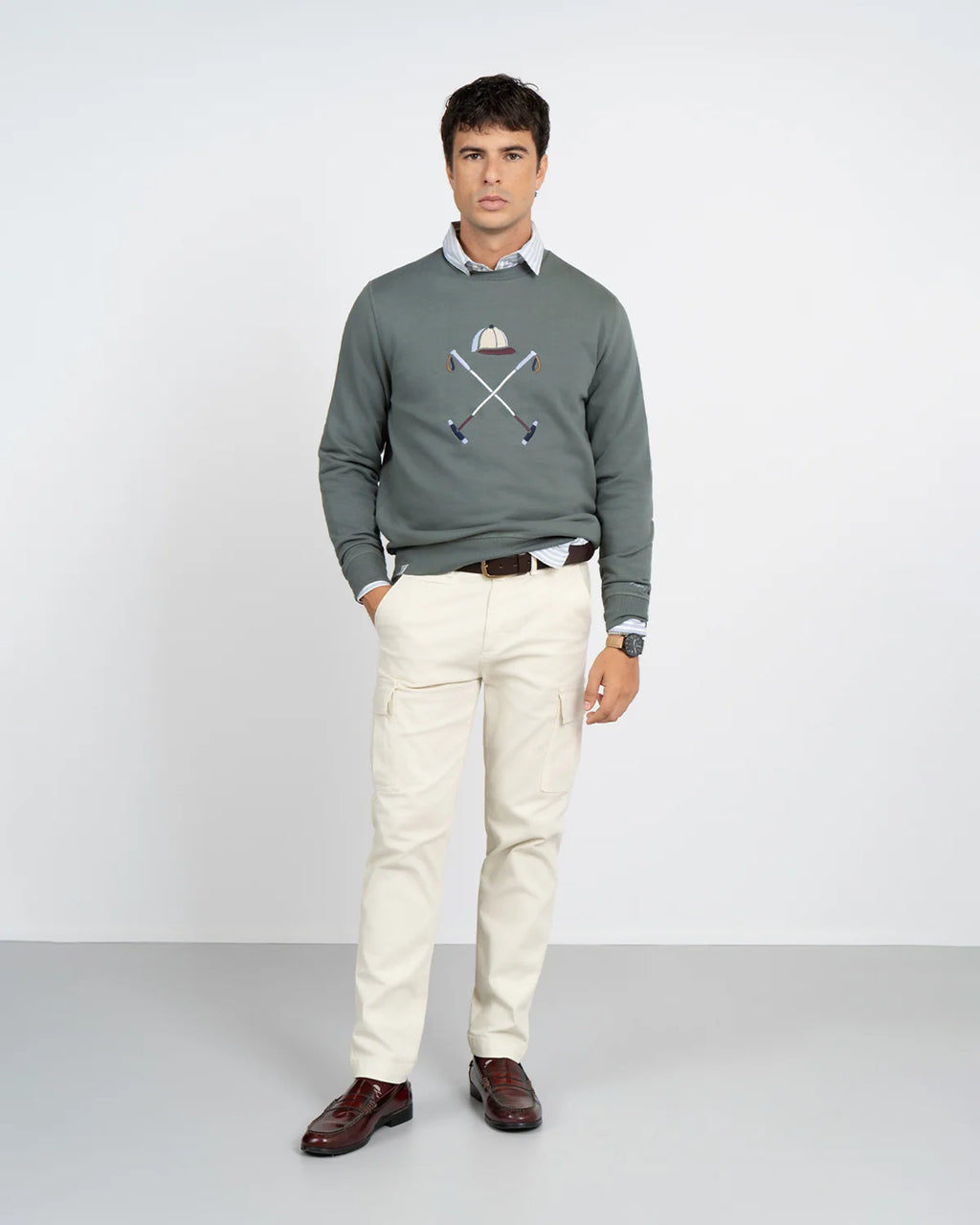 SUDADERA CREW-NECK HERITAGE