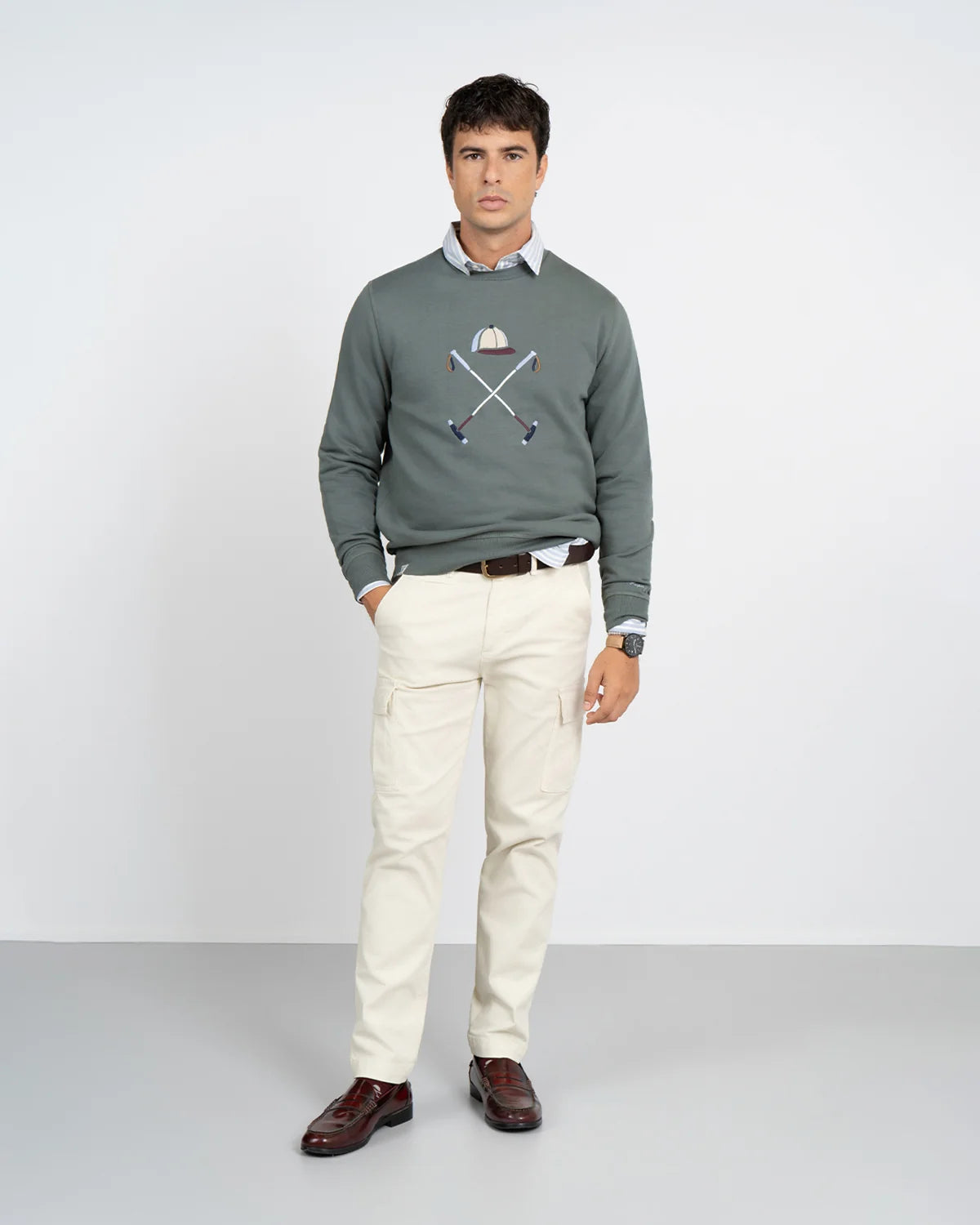 SUDADERA CREW-NECK HERITAGE