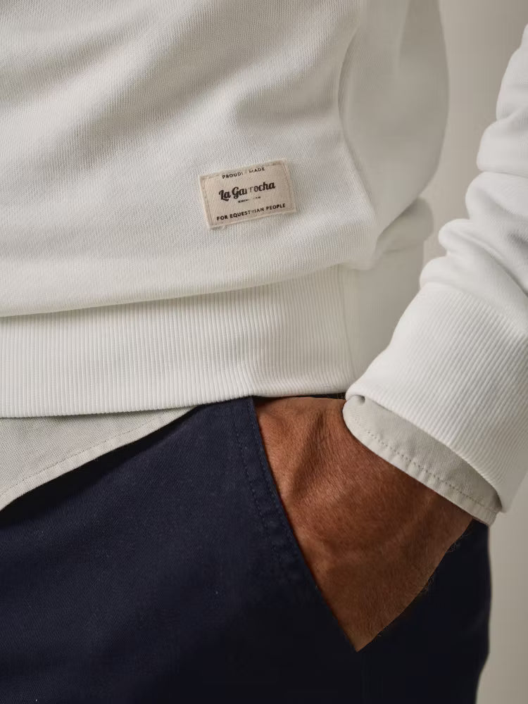SUDADERA ÉTNICA CRUDO