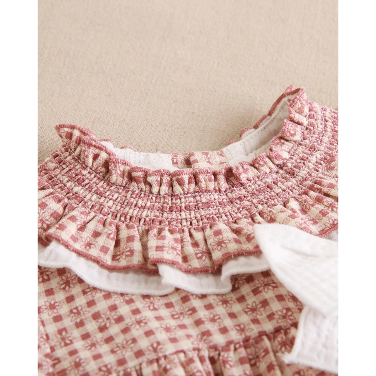 VESTIDO NIÑA BEBÉ CUADROS