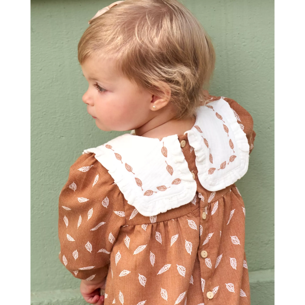 VESTIDO BEBÉ NIÑA TEJA ESTAMPADO