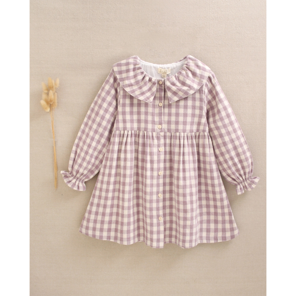 VESTIDO NIÑA CUADROS