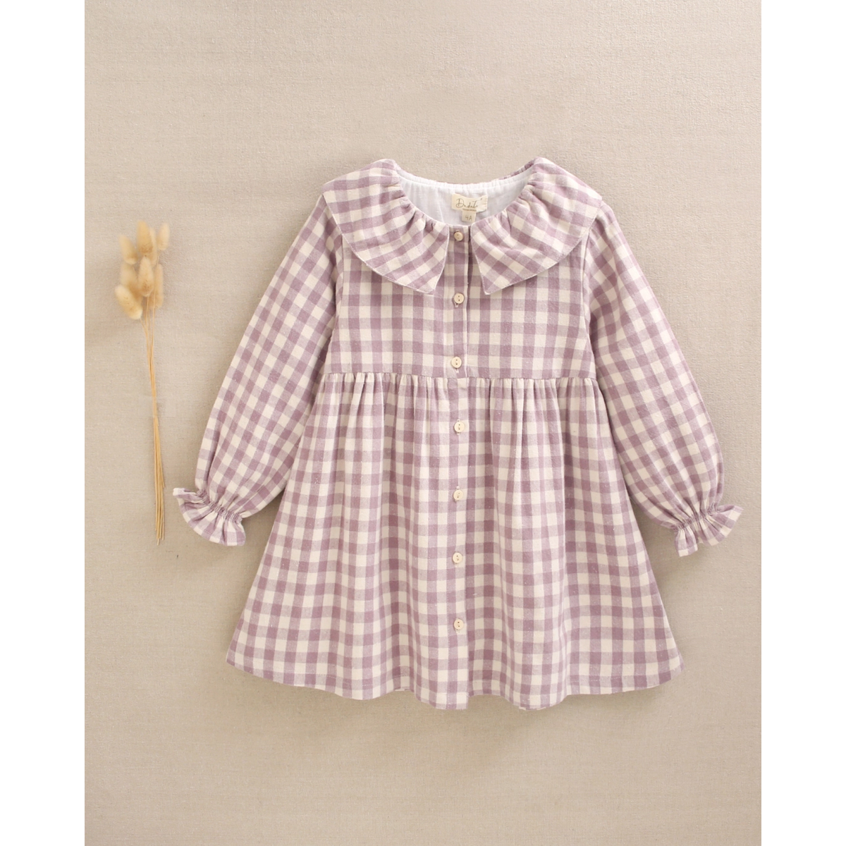 VESTIDO NIÑA CUADROS