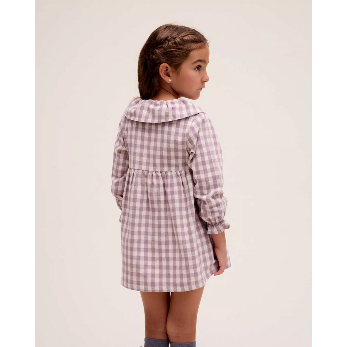 VESTIDO NIÑA CUADROS