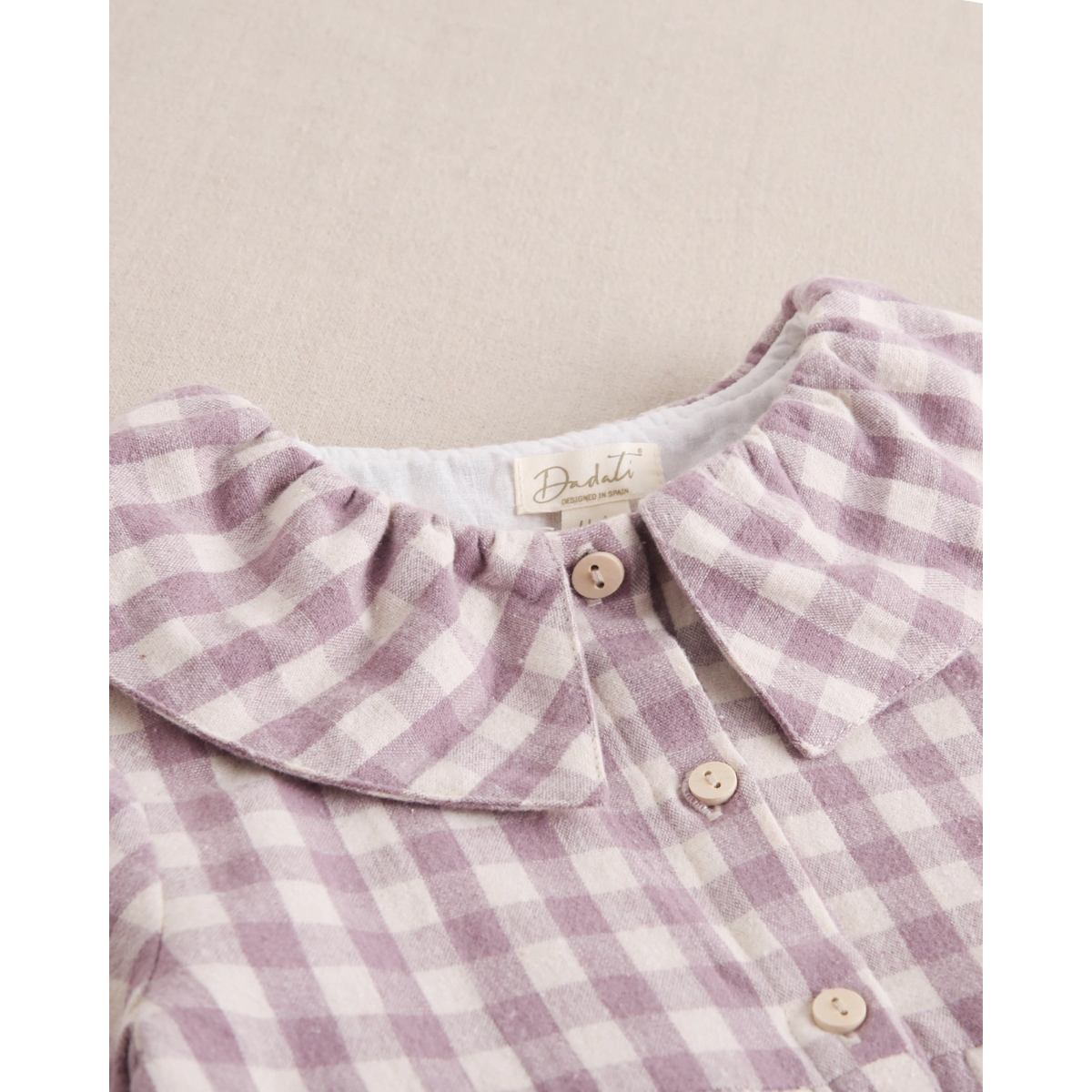 VESTIDO NIÑA CUADROS