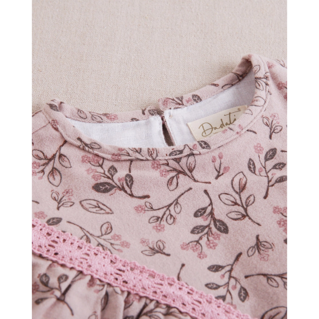 VESTIDO NIÑA ESTAMPADO FLORES